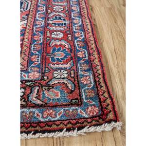 Tapis en laine noués à la main Aalam, style kilim, motif médaillon rouge-orange, pour usage domestique - Pae-4464, dimensions 9x12, pour entrée, couloir, salon - Product Image 4