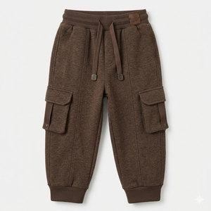 Pantalon de jogging décontracté pour garçons de haute qualité, design moderne et élégant, confortable, respirant, léger, 100% coton, pour une utilisation en extérieur et en intérieur - Product Image 1