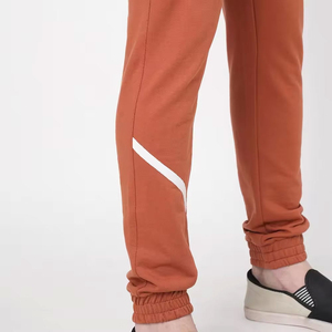 กางเกงลำลองขายาวสำหรับผู้ชายกางเกงทรงตรงสีพื้น - Product Image 6