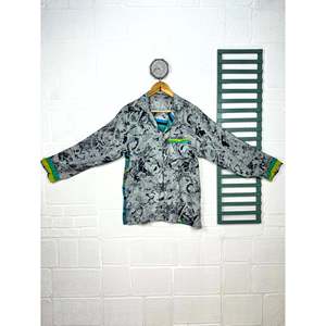 Langes ODM Nachhaltiges <b>Pyjama</b>-Set Aus Recycelter Seide Leichte Und Atmungsaktive Nachtwsche - Product Image 2