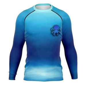 Rash Guard transpirable para hombre de alta calidad hecho a medida para buceo y deportes acuáticos - Product Image 5