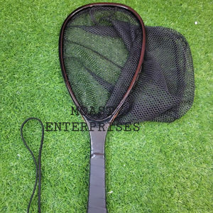 Red de Aterrizaje para Pesca con Mosca al Aire Libre, Red de Trucha, Marco de Madera con Red de Goma Fundida a Mano, Red de Pesca para Aterrizaje de Thor - Product Image 1