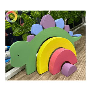 JUGUETE DE MADERA KIDDY FORMAS DE ANIMALES DIVERSIFICADAS PARA NIÑOS IMAGINACIÓN CREATIVIDAD Y CAPACIDAD DE MEMORIA - Product Image 6