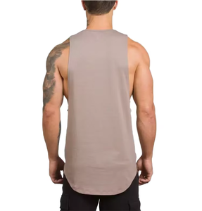 Conception entièrement personnalisable débardeur d'entraînement pour hommes respirant coupe ajustée vêtements de sport pour hommes style décontracté quantité minimale de commande bas - Product Image 3