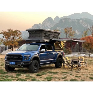 Autocaravana de Lujo SNDN Popup, Remolque Pequeño de Aluminio con Deslizador, Mini RV Todoterreno para Viajes - Product Image 4