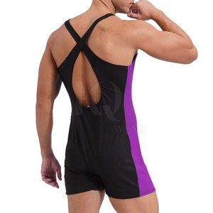Wrestling <b>Singlets</b> Casual Lightweight Breathable 100% Polyester Fabric <b>for</b> <b>Men</b> Training Practice Gym Workout Sports Competition - Product Image 6