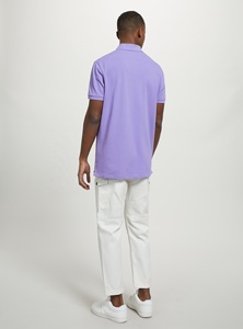 เสื้อยืดโปโลสำหรับผู้ชายขนาดพลัสไซส์ได้รับความนิยมใน2025เสื้อยืดคอตตอน100% วาฟเฟิลถักผ้าวาฟเฟิลปักลายทึบโลโก้ขายส่ง - Product Image 4