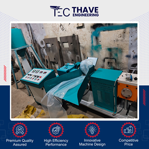 Máquina de Reciclaje de Plástico Refrigerada por Aire, Marca THAVE, Nueva, Fácil de Operar, 1 Año de Garantía, Diseño de Tamaño Personalizable, Hecho en India, Nominal - Product Image 5