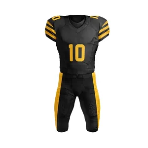 Prêt à Expédier Vêtements de Football Américain Maillot Blanc en Polyester Personnalisé Uniforme de Football Américain - Product Image 5