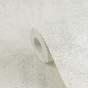 Fabriqué en Allemagne, design européen, rouleaux de papier peint blanc beige, vinyle non tissé, maison et vie, 10,05 x 0,53 m - Product Image 1