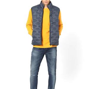 Veste d'hiver décontractée sans manches pour hommes nouvelle tendance Design élégant et confortable avec col montant Logo personnalisé - Product Image 2