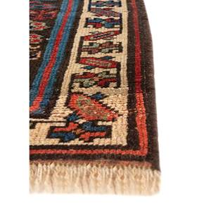 Alfombra de Lana Anudada a Mano Kiaan Paem-1085 Azul, Estilo Boho Geométrico Abstracto para Adolescentes, Rectangular, para Pasillo, Sala de Estar, Uso Doméstico - Product Image 4