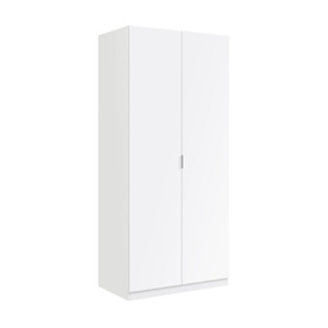 Kit Armadio a 2 Ante 81x52xh180 Cm Bianco - Product Image 1