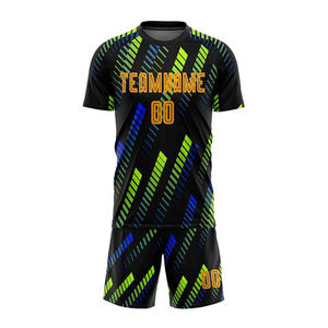 Hot selling Sublimation Design Soccer Uniform Top Quality Wear Football Club <b>Fans</b> Away Soccer Jersey Uniform - Product Image 2