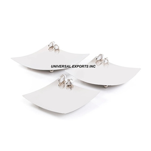 Juego de dos bandejas de chocolate rectangulares de metal, bandeja de chocolate decorativa hecha a mano, tamaño personalizado, nueva bandeja de chocolate - Product Image 3