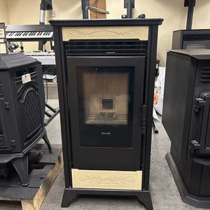 Poêle à granulés de bois de conception nouvelle 2025 pour un chauffage intérieur efficace et durable, style tube de feu vertical, vente en gros de bois de chauffage - Product Image 1