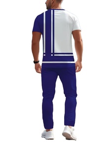 Conjunto Deportivo Personalizado de Primera Calidad, Nuevo Modelo 2026, Transpirable, de Alta Calidad, con Logotipo Personalizado, 100% Algodón Ecológico, Conjuntos Sólidos para Hombre - Product Image 2