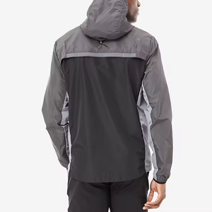 2026 Custom Logo Nylon Streetwear Vintage Sweat Suits New Fashion Jogging Set Reflective Windbreaker Jacket <b>Tracksuit</b> for Men - Product Image 6