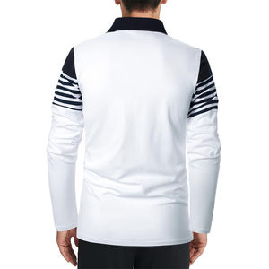 Chemise d'affaires vintage pour homme DAN en tissu Dobby 100 % coton, à manches courtes, avec poche, respirante, séchage rapide, été 6A266-01-08 - Product Image 5