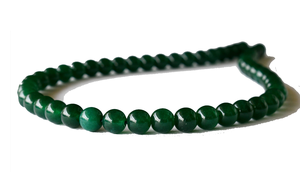 Collier en cristal naturel, perles de jade vert lisses, pierres rouges polies, bijoux en pierres précieuses en vrac, grossiste en pierres précieuses pour la guérison - Product Image 3