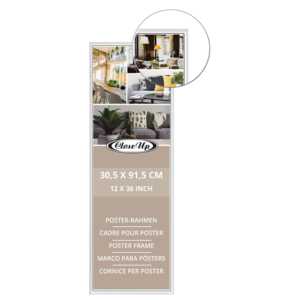 Cadre d'affiche blanc au design moderne 30,5 x 91,5 cm - Product Image 5
