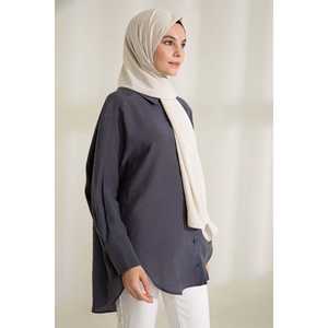 ผ้าคลุมไหล่ไหมเมดินาไอวอรี่-สินค้าพรีเมียม - Product Image 2