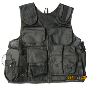 Gilet tactique de Combat léger et respirant, gilet de sécurité noir, gilet réfléchissant de haute qualité - Product Image 5