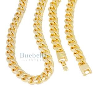 Chaîne à maillons cubains Miami en argent sterling 925 pour hommes Collier hip-hop style rappeur avec bijoux en moissanite de 12mm - Product Image 2