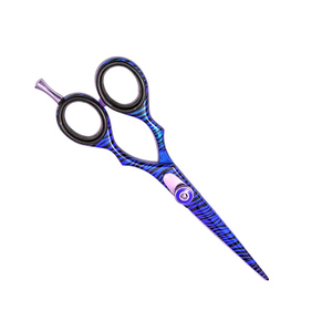 Ciseaux de coupe de cheveux de coiffeur enduits de papier fantaisie avec lame tranchante 440c ciseaux de coiffure de beauté en acier inoxydable pour la beauté - Product Image 5