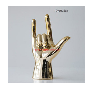 Or Okay Sign Hand Sculpture Salon Chambre Bureau Table Décor - Product Image 4