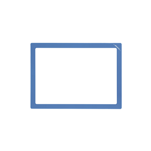 Portadocumenti Magnetico DIN A5 Orizzontale, Azzurro Chiaro, 10 pz. / Confezione.- KAN-MW-A5Q-HB - Product Image 1