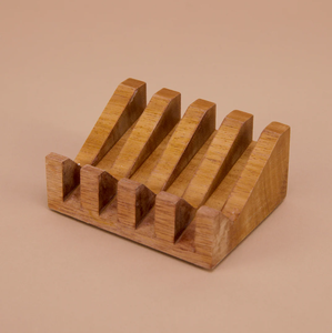 Wood Soap Holder Dish <b>Drain</b> Soap Holder With Self Draining Tray Customized Bathroom Accessories - Product Image 6