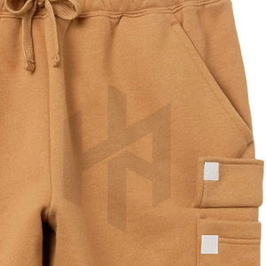 Quick Dry High Street Solid Men <b>Fleece</b> <b>Shorts</b> with Side Pockets for Workout Summer Wear - Product Image 5