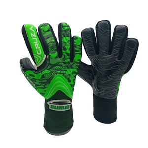 Protective High Quality Waterproof Breathable PU Leather Goalkeeper Gloves Full Finger Lightweight Design Adjustable Wrist <b>Strap</b> - Product Image 1