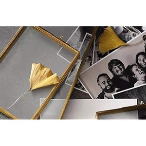 Premium <b>Gold</b> Table Book Style <b>Photo</b> <b>Frame</b> Classic Metal Design Perfect for Home Office Tabletop Decor or Special Gifts - Product Image 6