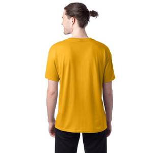 Camiseta deportiva de secado rápido con logotipo personalizado bordado poliéster marca Personal hombres y mujeres ropa verano 8 colores moda Tops - Product Image 3