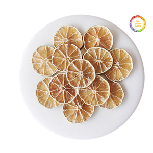 Tranches de citron vert séchées, couleur verte et jaune, avec arôme naturel de citrus, adaptées à la décoration des boissons et au mélange de thé - Product Image 5