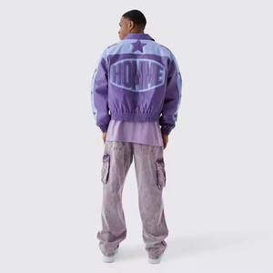 Nouvelle veste bomber en cuir rembourrée pour homme, de haute qualité, personnalisée, d'origine, pour l'extérieur, l'hiver, broderie, baseball, varsity - Product Image 2