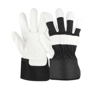 2025 gants de travail en cuir personnalisables de haute qualité coton fourrure polaire Jersey doublure gants de soudage bas prix bonne qualité vente - Product Image 6