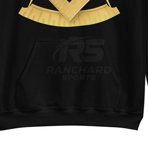 เสื้อฮู้ดดี้ผ้าคอตตอนผสมลายกราฟิกเมสัน ดีไซน์สำหรับผู้ใหญ่ แบบ unisex - Product Image 3