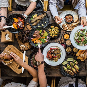 Ensemble de couverts compostables, fourchettes, cuillères, couteaux, PLA, PS, PP, jetables, biodégradables, écologiques, recyclables, sans BPA, sans danger pour les aliments, pour les fêtes - Product Image 1