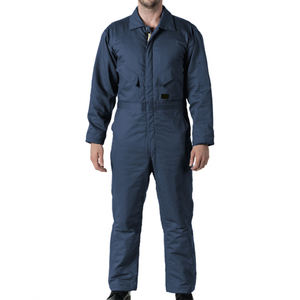 ชุดคลุมทำงานผ้าฝ้าย 100% ระบายอากาศได้ดี ได้รับการรับรองมาตรฐาน CE แบบเย็บติดกัน มีกระเป๋าแบบกำหนดเอง ชุดทำงานสำหรับผู้ชาย ขายส่ง ปี 2026 - Product Image 2