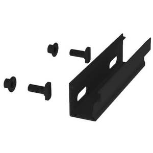 Connecteur de rail sans outil K2 Systems 44-X, finition foncée, système de montage solaire - Product Image 1