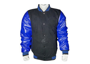 Veste d'hiver pour homme personnalisée, style Letterman, coupe-vent, qualité supérieure, col montant, séchage rapide, respirante, coton et laine - Product Image 3