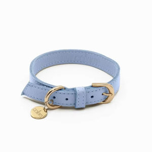Divine International's Luxe Leather Band Artesanía de piel personalizable a medida para cachorros sofisticados Estilo de lujo duradero - Product Image 1