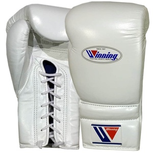Guantes de boxeo personalizados profesionales Guantes de entrenamiento de cuero PU de 10oz para adultos Características Punzonado para deportes de Kickboxing y MMA - Product Image 4