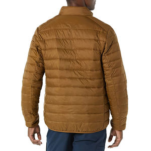 Chaqueta de Plumón Gruesa y Brillante para Invierno, con Capucha, Estilo Urbano Personalizado, Cierre Clásico de Cremallera Frontal, para Hombre - Product Image 3