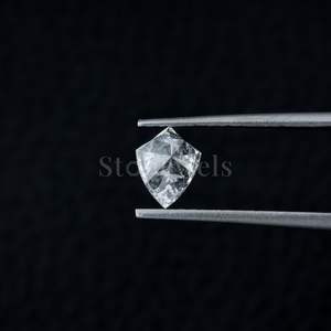 Prix de gros forme de bouclier DEF VVS VS1 0.5CT 1CT 2CT HPHT CVD IGI GIA certifié diamant de laboratoire synthétique en vrac cultivé pour les bijoux - Product Image 1