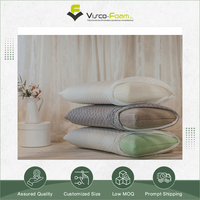 Oreiller classique de taille personnalisée en mousse à mémoire de forme de qualité supérieure pour le soutien du cou, du dos et des jambes.