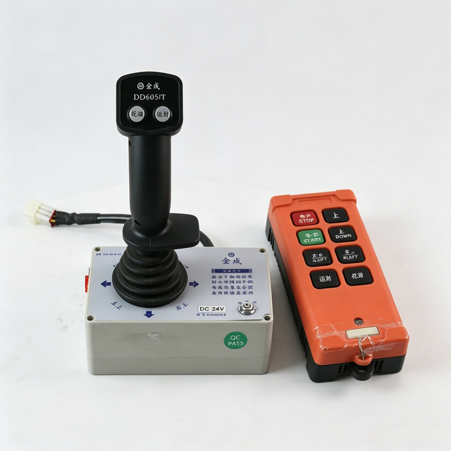 DD6050T Water Tank Truck Spare Part Large Handle Electric Remote Controller for Water Cannon Industrial Use for Americas Market